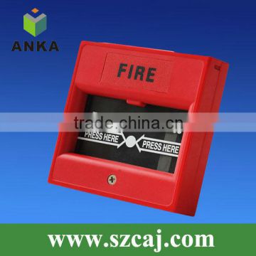 Low price break glass panic button fire alarm