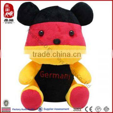 2014 Brazil World Cup Stuffed Germany Flag Plush Soft Mascot Toy