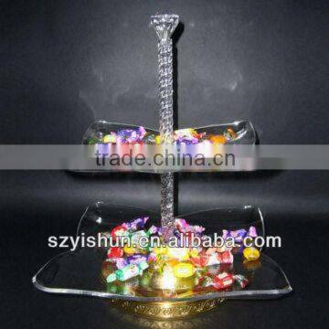 Manufacturing acrylic tray clear acrylic candy tray