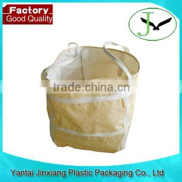 polypropylene woven fibc bags with double loop