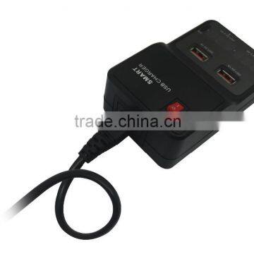 4 Usb Travel Charger Smart Charger Wall Travel Charger Usb Charging Port Power Adapter
