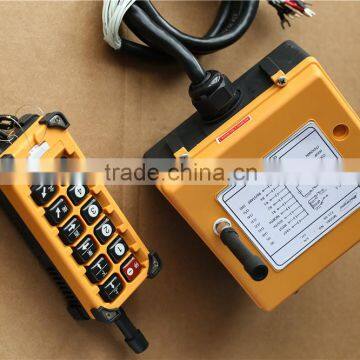 Industrial 433mhz 12 volts wireless excavator remote control/transmitter and receiver/remote control switch