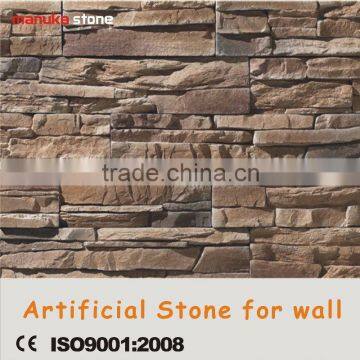 2014 China popular light weight faux wall stone price