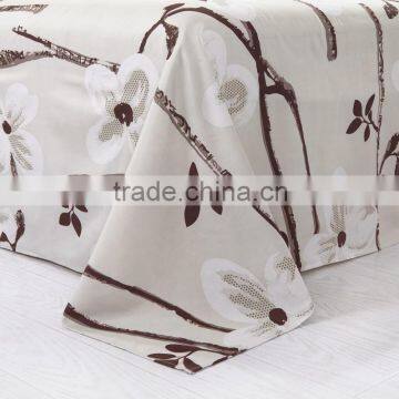 Full Queen Size Polyester Bedding Set With Flower Printed photo-5