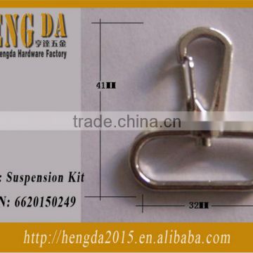 Keychain snap hook clip swivel