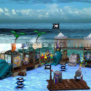 KAIQI GROUP pirate ship theme children indoor Playground for sale with CE,TUV certification