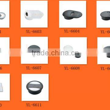 60mm/80mm Round Desk Wire Grommets for Thick Material Desk photo-3