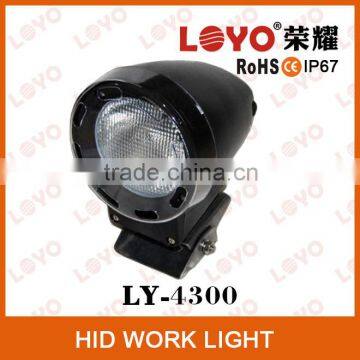 100% FACTORY WHOLESALE 6'' 35W/55W 12V Super Bright HID Work Light IP67 Auto HID Work Light Hid Work Light For Trucks