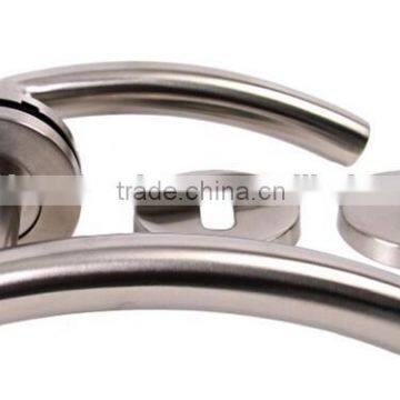 2015 SS304 Square Cover Hollow Handle on Square Rose for Interior Doors photo-2