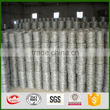 Single Razor Type and Iron Wire Material electric galvanized barbed wire