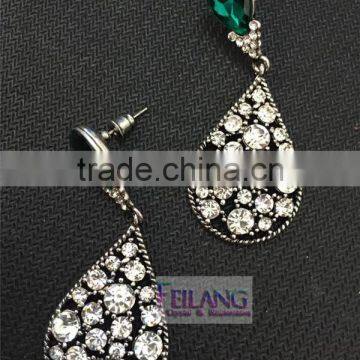 Drop Jewelry Earrings Hypoallergenic Earrings Diamond Crystal Earrings