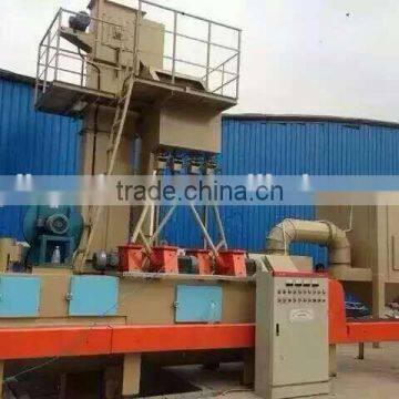 Very thickness stone plate shot blasting machine