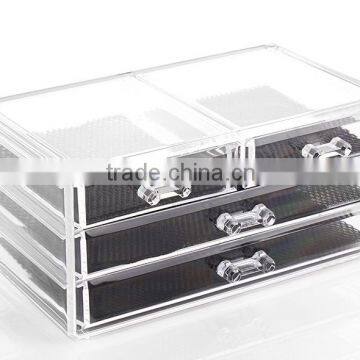 C13 1PC Makeup Cosmetics Organizer Grids Display Box Storage Clear Acrylic Drawers