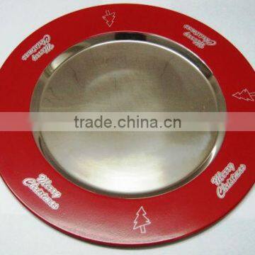 Christmas Charger Plate