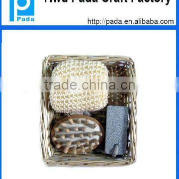 Natural Polyresin Bath Accessory and Body Care spa Bathroom Set