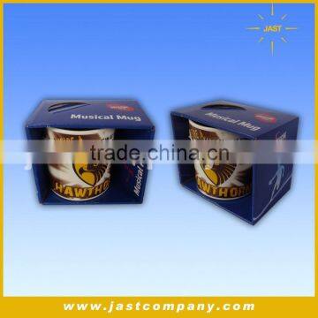 New Promotional 12 oz Music Standard Size Ceramic Coffee Mug