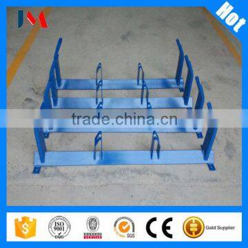 Q235 steel Conveyor Return Roller Brackets for South America mining