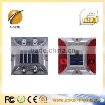 solar road stud flashing light Aluminium led solar road stud