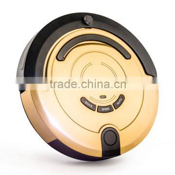 2016 Newest High Class 6 In 1 Multifunctional Robot Vacuum Cleaner With Double V-shaped Rolling Brush photo-4