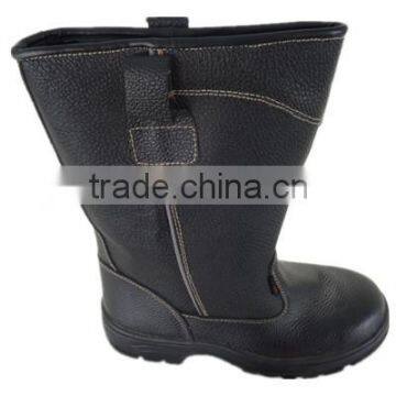 Energy absorption mining industrial anti-static high cut waterproof cheap safety boots price