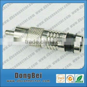 Dongbei RCA compression connector for rg6 cable