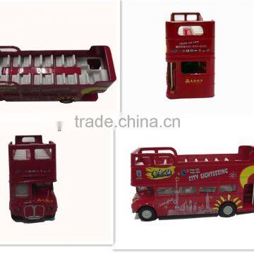 zinc alloy metal bus toy