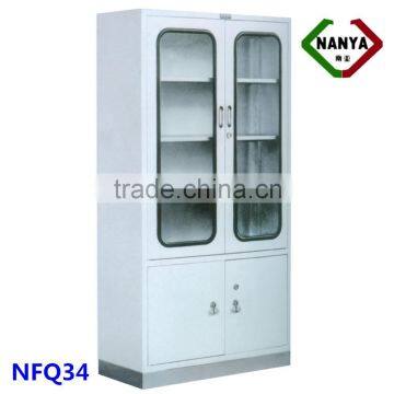 alibaba expressing sliding glass door file cabinet medical instrument cabinet for hospital