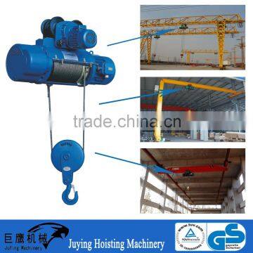 AC 380v 3 phase CD1 type electric lifting monorail hoist