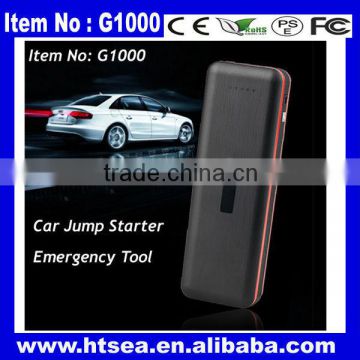 CE rohs 12V car jump starter power bank for laptop and mobile