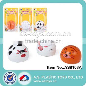 Funny plastic animal mini power back toys