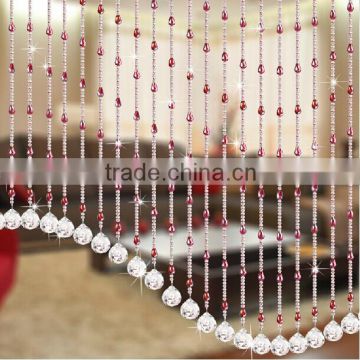 Decorative Crystal Glass Beads Curtains For Divider ZLM008B