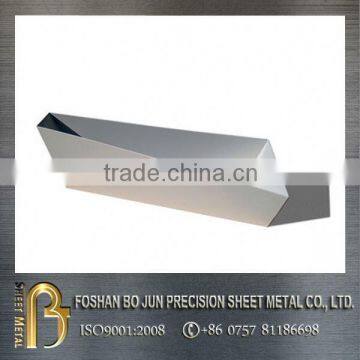 China wholesaler customized irregular aluminium flowerpot, metal planter fabrication