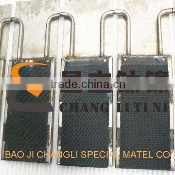 Lead oxide titanium anode for electrolytic