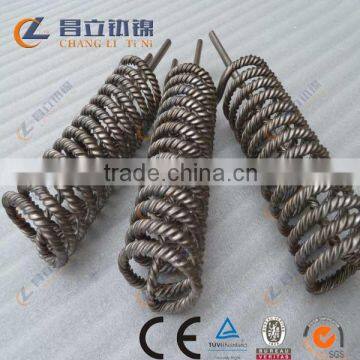 Titanium spiral tube,titanium threaded pipes