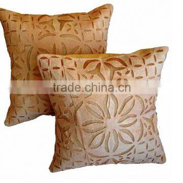 Best Deals !!! INDIAN HANDMADE APPLIQUE WORK CUSHION COVERS