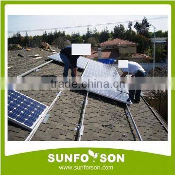 Asphalt Shingle Solar Mounting System Solar Panel Roof Mount