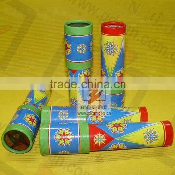 Handmade cardboard two parts luxury kaleidoscopes kraft paper box