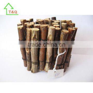 Hot Wood DIY Craft Miniature Garden Lawn Ornaments Fence Landscape Fairy Yard