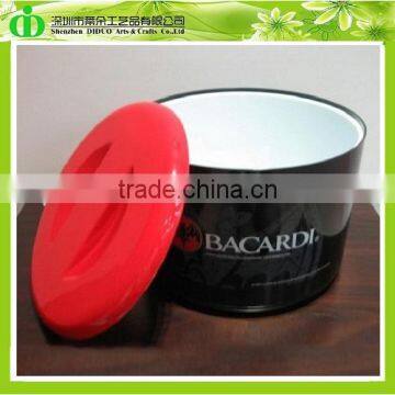 DDI-B009 ISO9001 Chinese Factory Wholesale SGS Plastic Ice Bucket for Ice Cream, Double Wall Ice Bucket, Tin Ice Bucket photo-3