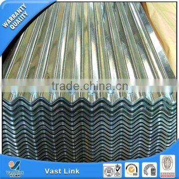 Gauge thickness galvanized corrugated steel sheet