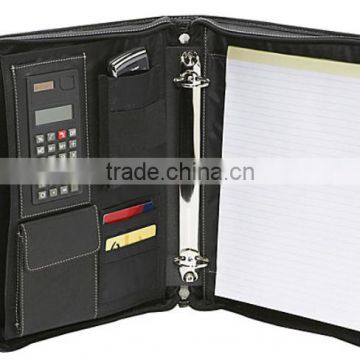 New stylish A4/A5 Deluxe Zipper Padfolio with 3 Ring Binder