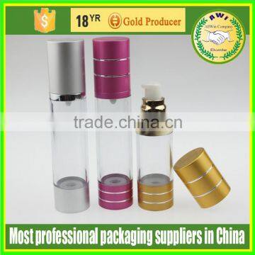 high quality airless cosmetic bottle 30ml best price wholesale