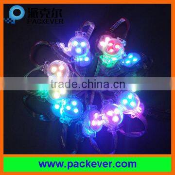 DC12V 30mm 3LEDs SMD5050 RGB P9883 LED Point Light photo-5