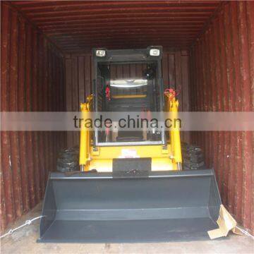 New Useful Chinese Skid Steer Loader With 4 in 1 Bucket