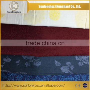 270G/SM Weight Polyester Cotton Spandex Jacquard Skirt Fabric