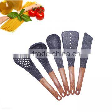 Fashion Marble Color Nylon Cooking Kitchen Tool Set