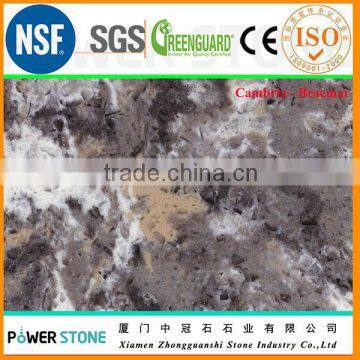 Chinese Quartz Industrial White Natural Quartz Stone For Bathroom Top