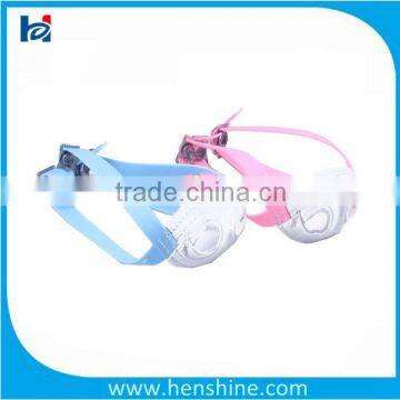 Soft Cup Waterproof Pvc Helmet Chin Strap