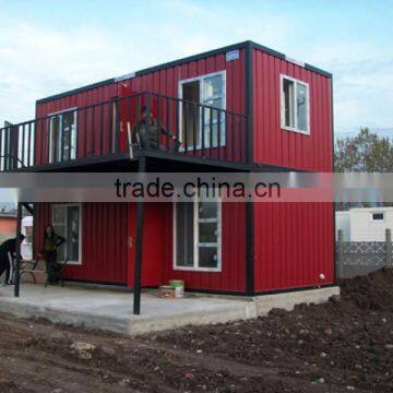 High quality prefabricated steel structure container house