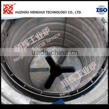 All Fiber 75KW Motor Rotor Heat Furnace With Hot Air Circulation photo-2